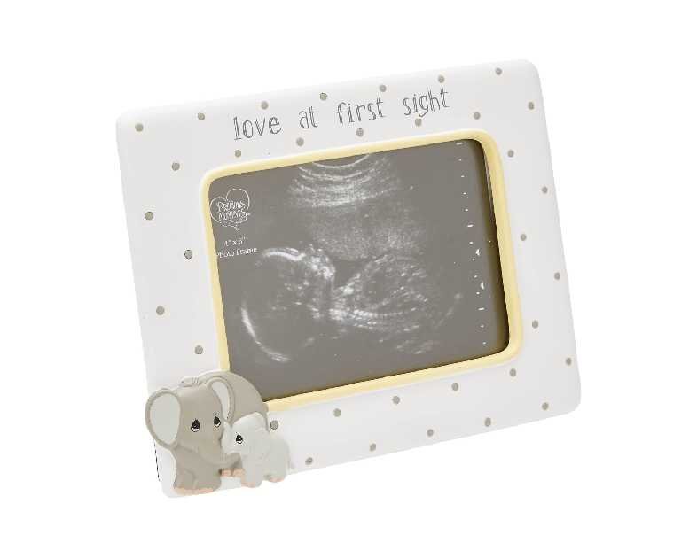 Precious Moments Elephant Love at First Sight Ultrasound 4 x 6 Resin & Glass 183407 Photo Frame One Size Multi