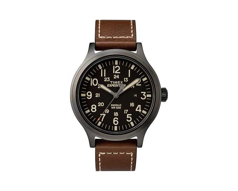 Timex Expedition Scout 40mm Men’s Analog Watch | Luminous Hands | Durable Comfortable Adjustable Strap | 24 Hour Time | Rugged Outdoor Watch | 50M Water Resistance