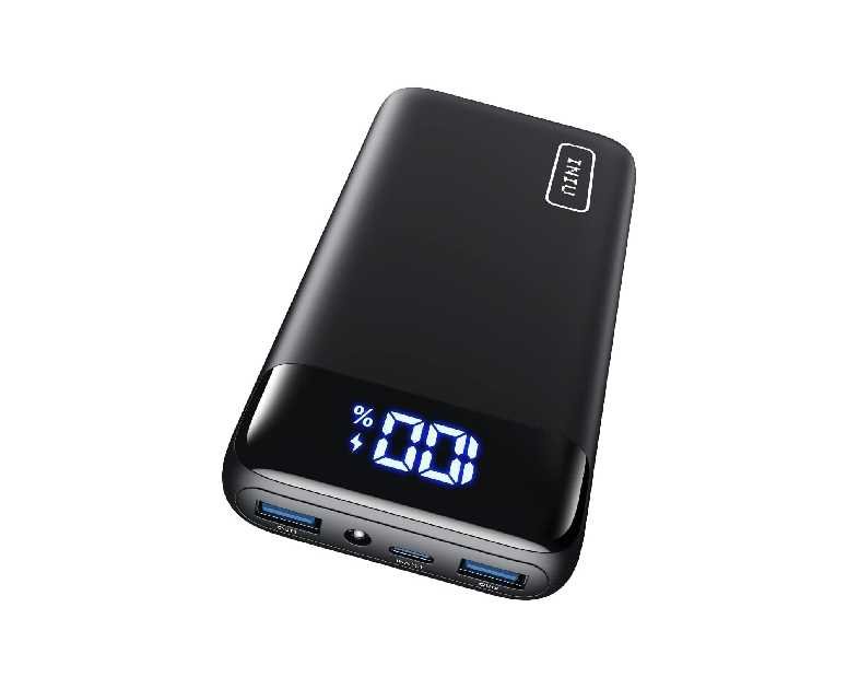 INIU Portable Charger, 22.5W 20000mAh USB C in & Out Power Bank Fast Charging, PD 3.0+QC 4.0 LED Display Phone Battery Pack Compatible with iPhone 16 15 14 13 Pro Samsung S23 Google iPad Tablet, etc