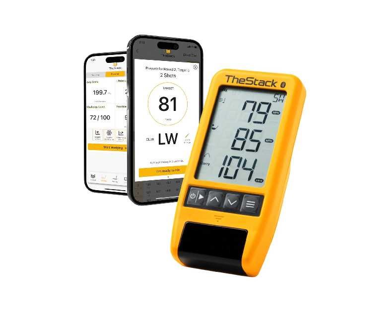TheStack™ Radar | Golf Launch Monitor | App-Based Training System and Golf Swing Analyzer | Trainer Golf Swing Training Aid | Golf Launch Monitor Portable