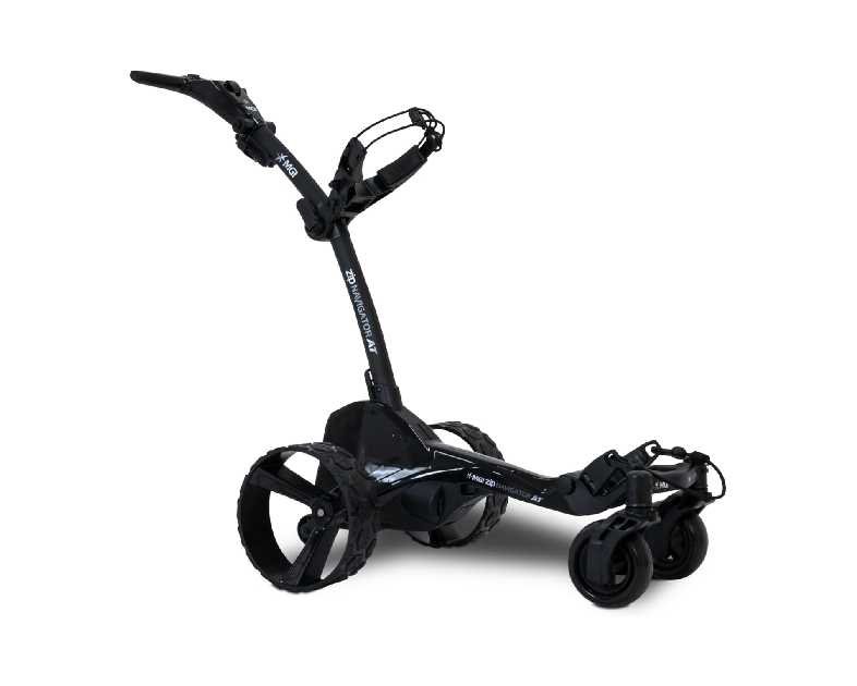MGI Zip Navigator All Terrain Electric Golf Cart - 36 Hole Battery - Remote Control - (Drink, Umbrella, GPS-Phone)