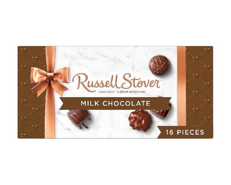 Russell Stover, Milk Chocolate Assortment, Chocolate Gift Box, 9.4 Ounce