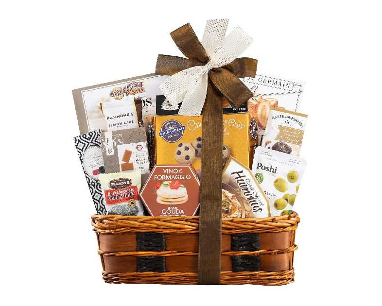 Wine Country Gift Baskets The Bon Appetit Gourmet Gift Basket Gift for Families College Students Appreciation Thank You Congratulations Get Well Soon Care Package