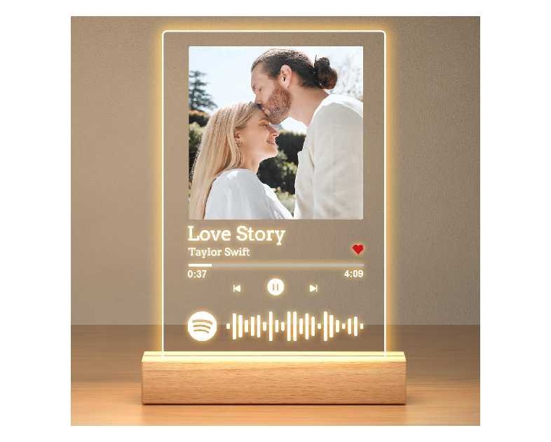 Custom Spotify Plaque