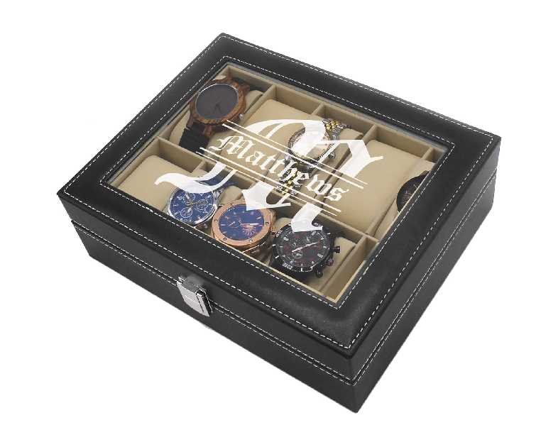 My Personal Memories, Custom Personalized Watch Storage Box Case