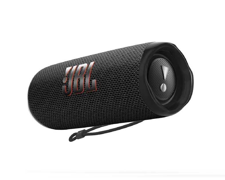 JBL Flip 6 - Portable Bluetooth Speaker, powerful sound and deep bass, IPX7 waterproof, 12 hours of playtime, JBL PartyBoost for multiple speaker pairing for home, outdoor and travel (Black)
