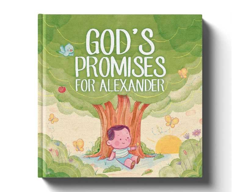 God's Promises - Baptism & Christening Gift - Personalized Children's Book