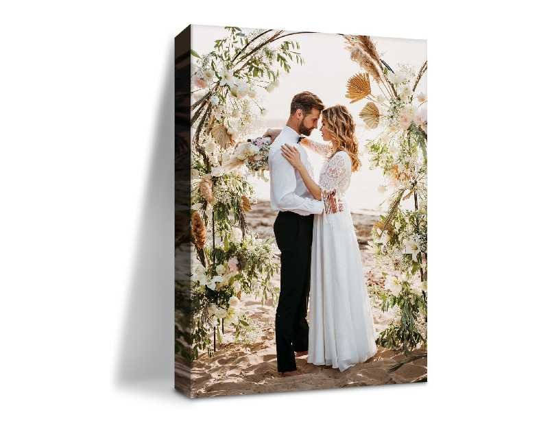 Ship Next Day Custom Canvas Prints with Your Photos (Framed 11x14) Personalized Picture Gifts Photo Prints Canvas Personalized Wall Art Ideal for Home Decor