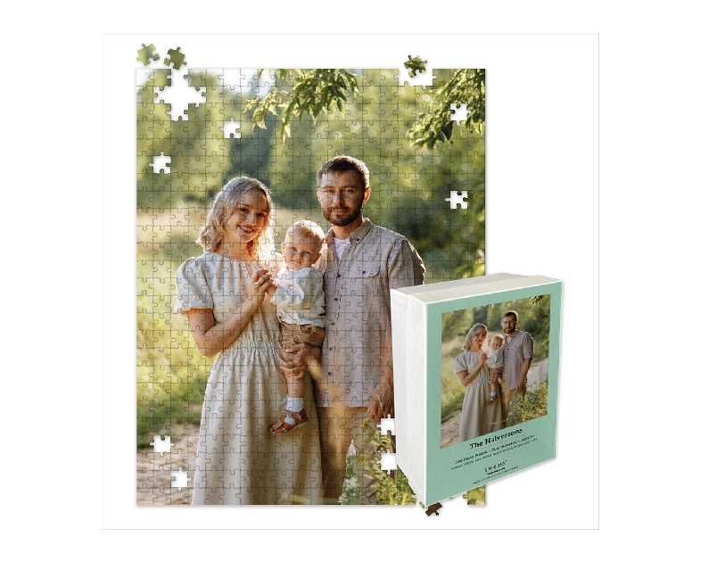 Photo Puzzle, Pet, Wedding, Family Reunion Puzzle | 500 Piece, Custom Jigsaw Puzzle for Adults (Vertical/Portrait) | 16" x 20" | I See Me!