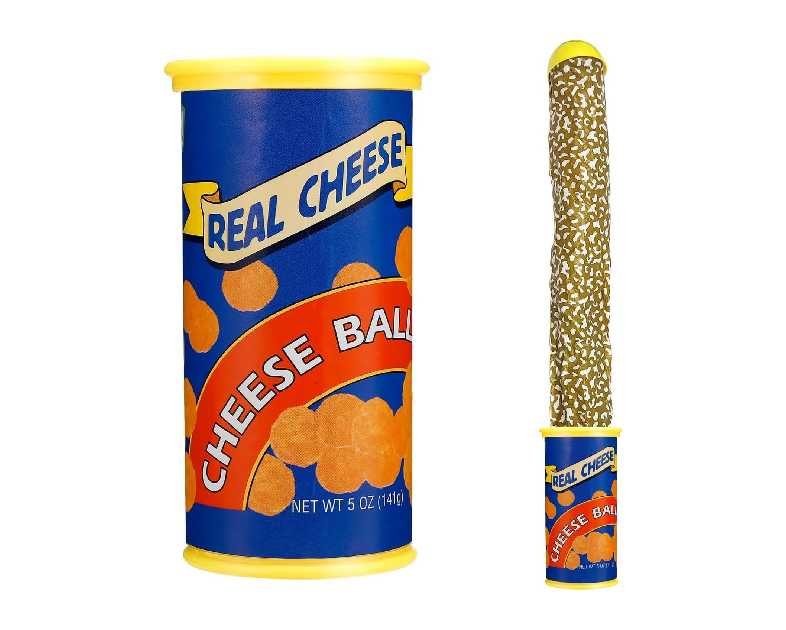 Prank Potato Chip Can Snake Pranks Jump Spring Toy Prankster Stuff Gifts for Adults, Gags Practical Joke Toys for Halloween Party Decoration Fun Toys, Blue 1 Pcs