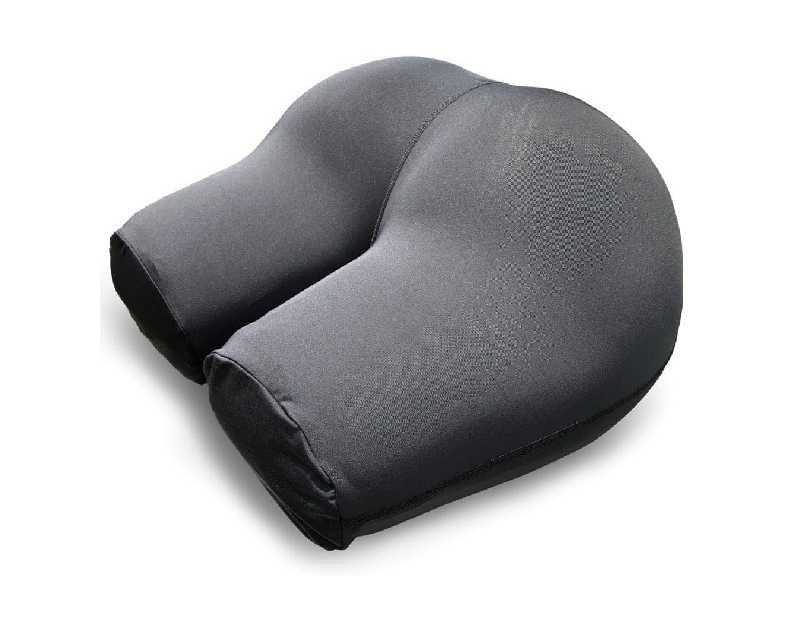 The Buttress Pillow – All-Natural Latex Foam Butt-Shaped Pillow for Sleep, Stress Relief, and Comfort – Ergonomic Design for Side, Back, and Stomach Sleepers – Removable Cover Included