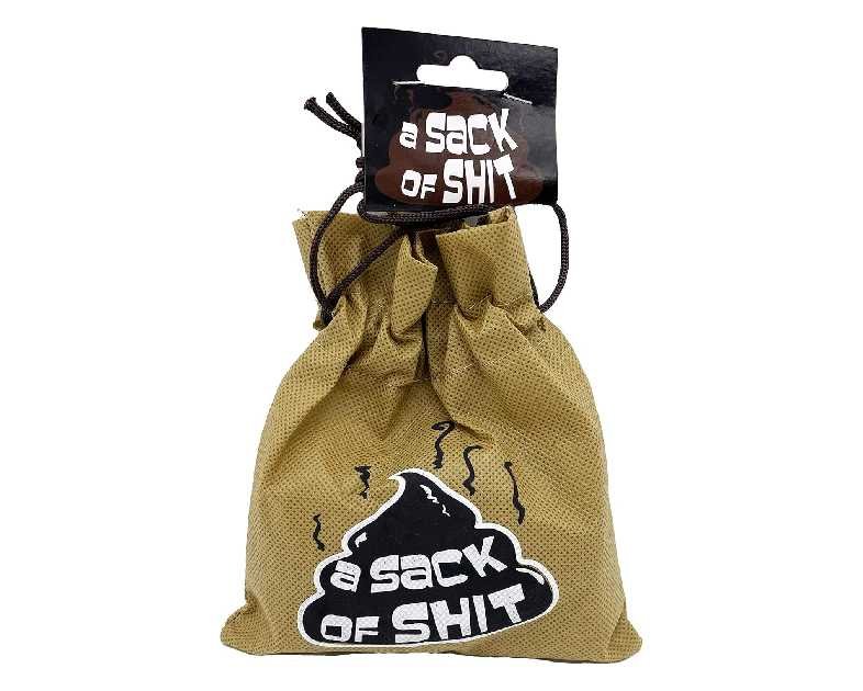 Island Dogs A Sack of Shit - Novelty Poop Toy Gag Gift Realistic Looking Fake Poop in 4 Popular Shapes - Includes Carry Bag - The for a Special Friend
