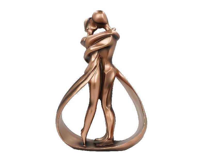 DreamsEden Anniversary, Resin Couple Modern Sculpture Home Decor, Romantic Gifts, 10 Inch