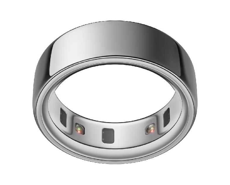 Oura Ring 4 - Silver - Size 8 - Size Before You Buy