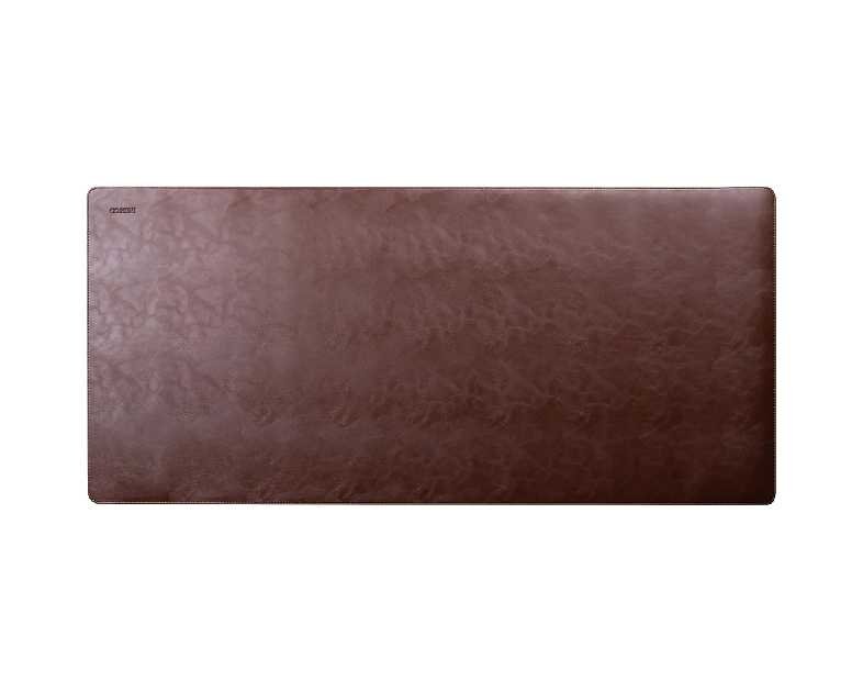 Cossini XL Desk Pad - Large Vegan Leather Desk Mat (17 x 36) - Buttery Smooth Writing, Damage Blocking, Non-Slip, Waterproof - Home Office Computer Desk Protector Blotter Laptop Keyboard Mouse Pad
