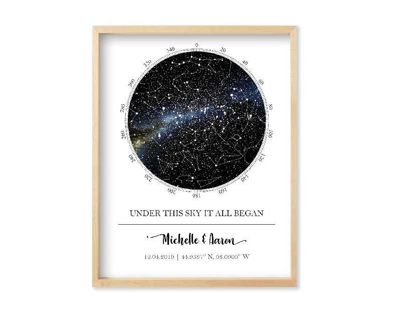 Custom Star Map - Personalized