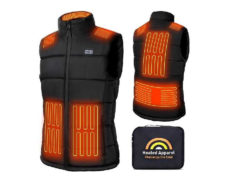 Heated Vest for Men Women with 16000mAh 7.4V Battery Pack Included, Size Adjustable Heated Vests for Winter
