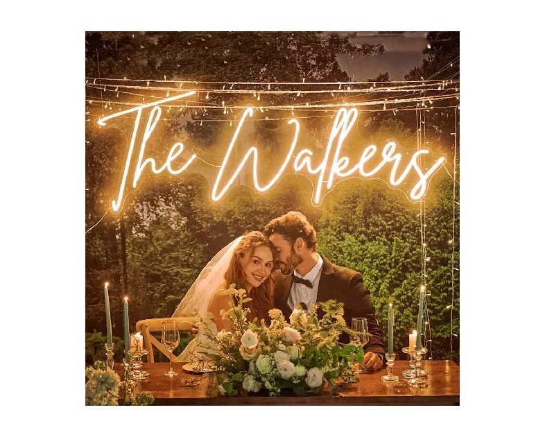 Custom Neon Sign, Custom LED Neon Sign Customizable for Wedding Bar Salon Beauty Business Light Up Name Sign, Personalized Neon Light Suitable for Events Birthday Gifts Decorations