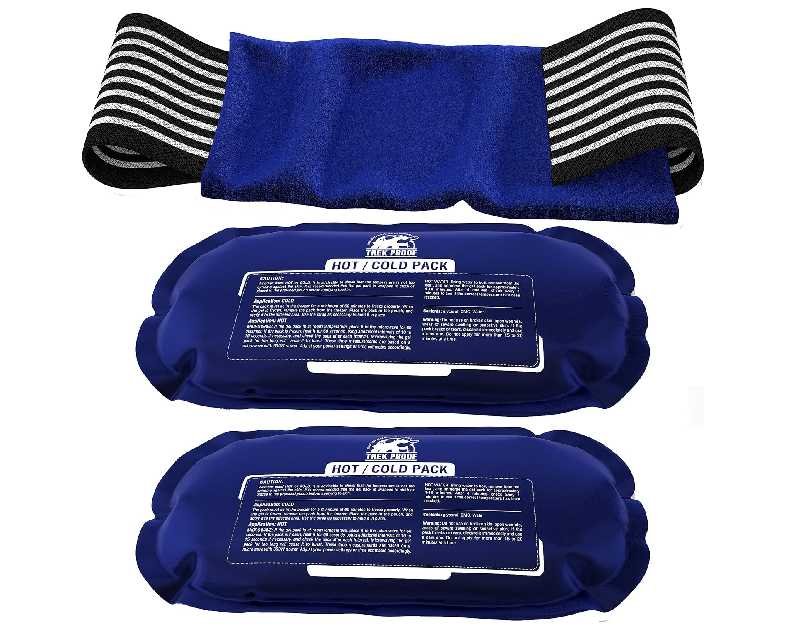 Ice Packs for Injuries Reusable (3-Piece Set)