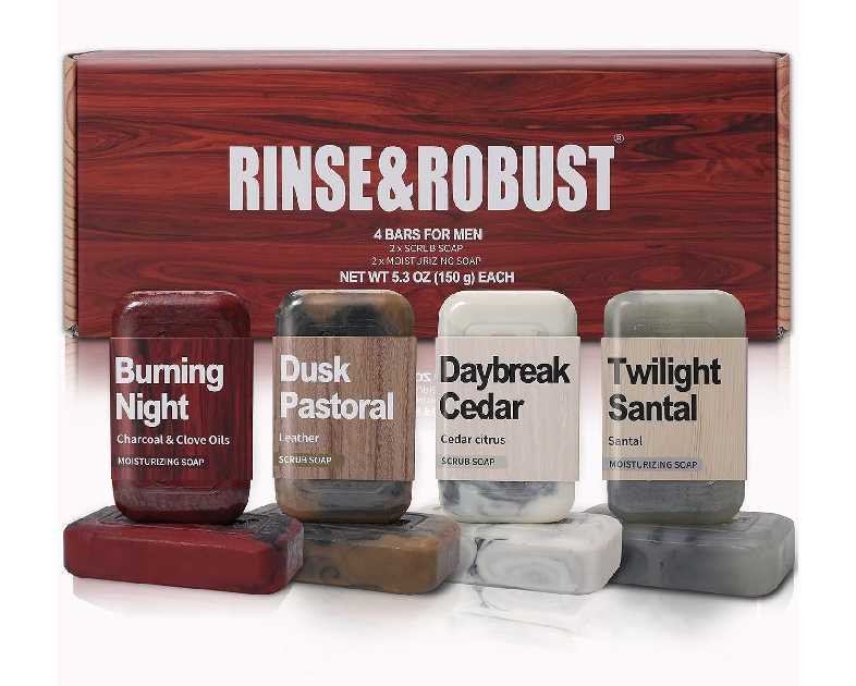 Rinse & Robust Bar Soap for Men