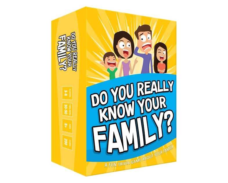 Do You Really Know Your Family? A Fun Family Game Filled with Conversation Starters and Challenges - Great for Kids, Teens and Adults