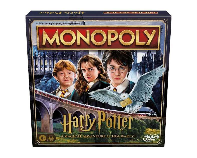 Monopoly Harry Potter Edition Board Game | A Magical Adventure at Hogwarts | Ages 8 and Up | 2 to 6 Players | Family Games | Gifts for Kids and Adults