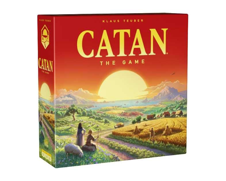 CATAN Board Game (6th Edition) Trade, Build & Settle in The Classic Strategy Game for Family, Kids & Adults, Ages 10+, 3-4 Players, 60-90 Min Playtime