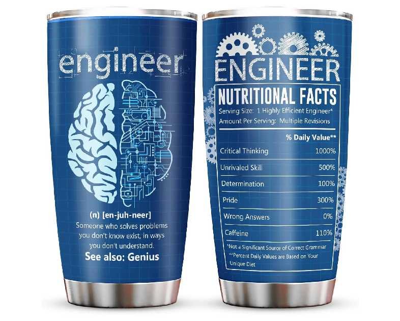 Engineer Gifts, Mechanical Aerospace Engineering Gifts, Retirement Present For Engineer Tumbler 20oz