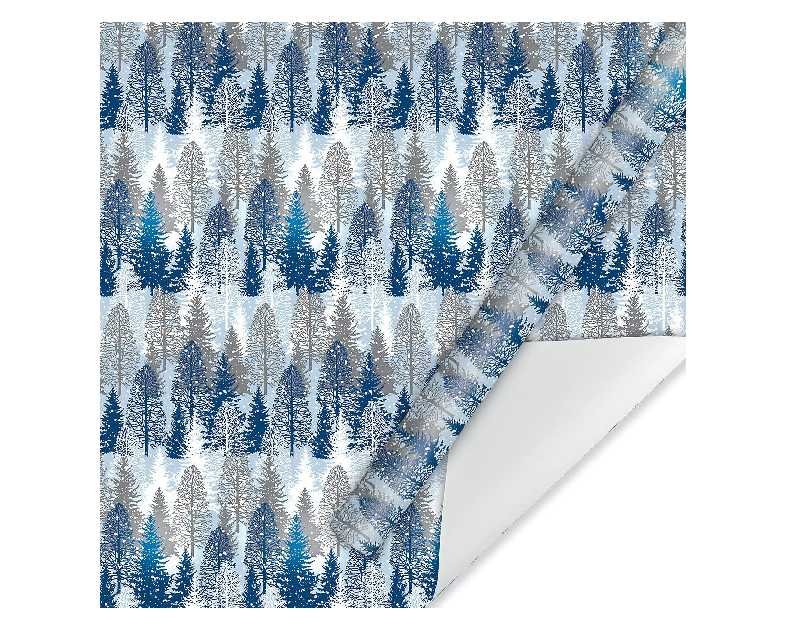 Current Snowy Trees Christmas Rolled Wrapping Paper - Premium Jumbo 23-Inch x 32-Foot Gift Wrap Roll, 61 Square Feet Total