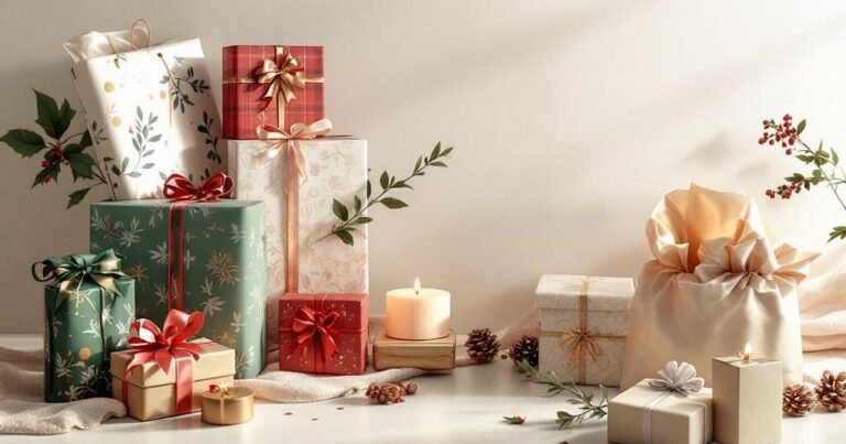 22 Christmas Gift Wrap and Bags with Timeless Appeal