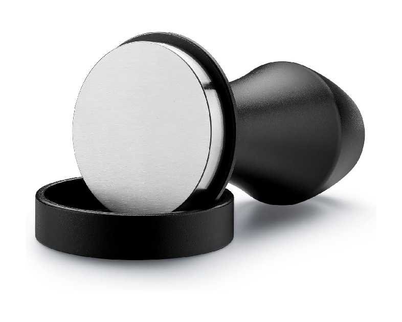 Normcore 51mm Espresso Tamper - Spring-loaded Tamper – Barista Tools - Barista Coffee Tamper with Anodized Aluminum Tamper Stand Holder – Stainless Steel Flat Base