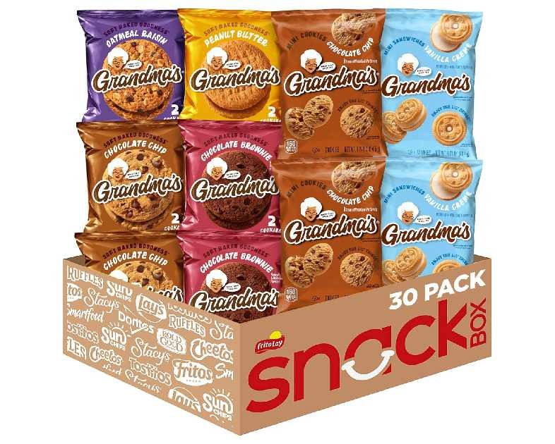 Grandma's Cookies, Variety Pack, (Pack of 30)