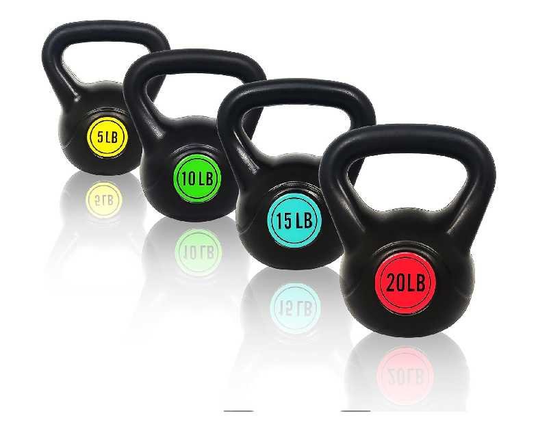 OLIXIS Kettlebell Sets, Strength Training Kettlebells, Weights Set for Women Men
