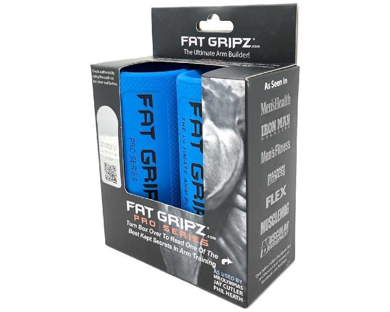 Fat Gripz Pro – Thick Grips For Increased Muscle Fiber Activation (Winner Of 3 Men’s Health Magazine Awards)