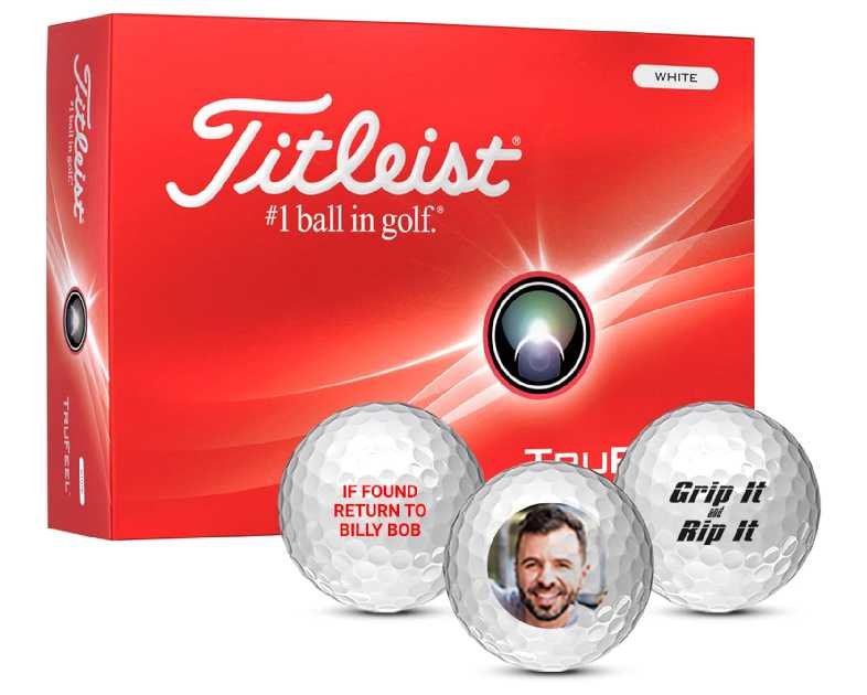 Titleist TruFeel Custom Golf Balls | Logo Golf Balls