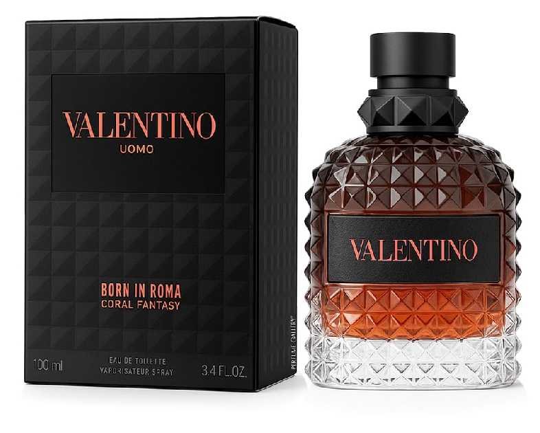 Uomo Born In Roma Coral Fantasy by Valentino for Men - 3.4 oz EDT Spray
