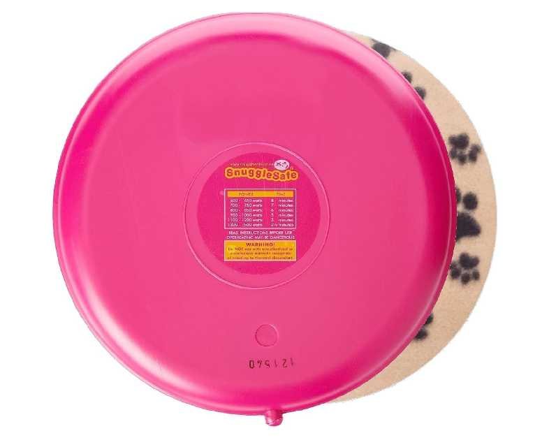 The 'Original' SnuggleSafe Microwave Heat Pad for Pets - Chew-Proof, Water-Resistant Heating Disc for Dogs & Cats - Up to 10 Hours of Soothing Warmth