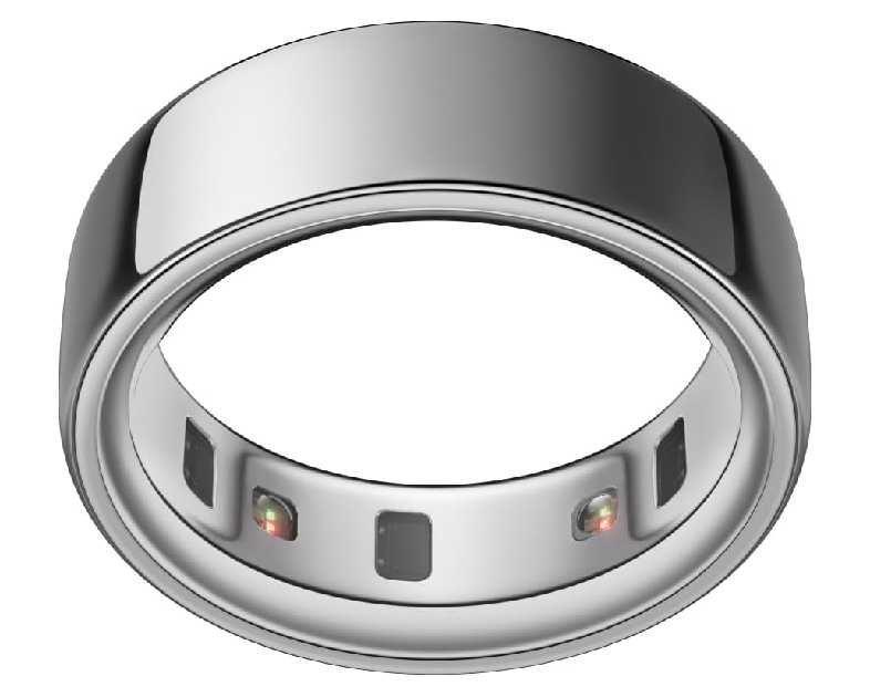 Oura Ring 4 - Silver - Size 8 - Size Before You Buy