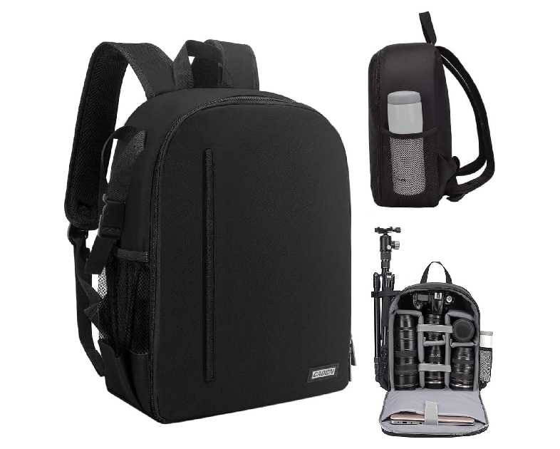 CADeN Camera Backpack Bag Professional for DSLR/SLR Mirrorless Camera Waterproof, Camera Case Compatible for Sony Canon Nikon