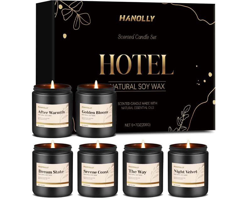 Hotel Scented Candles Set