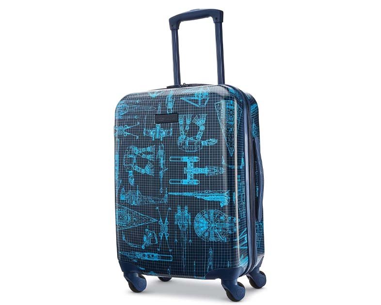 American Tourister Star Wars Hardside Spinner Wheel Luggage, Intergalactic, Carry-On 20-Inch