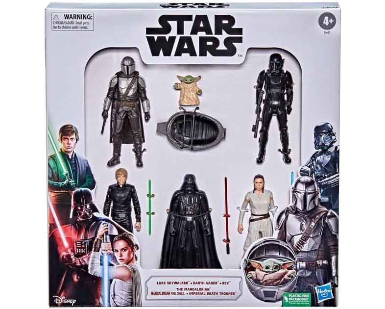 Star Wars Darth Action Figure Set of 6 for 4+ Years Kids