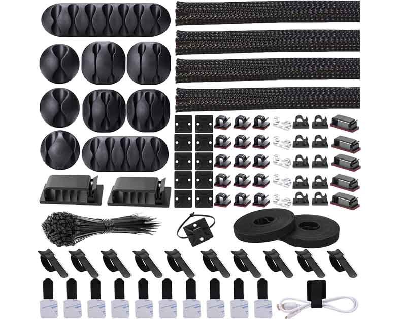 Cord Management Organizer Kit